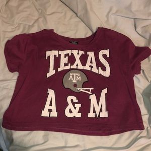 Texas A&M crop top